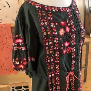 Free People embroidered dress